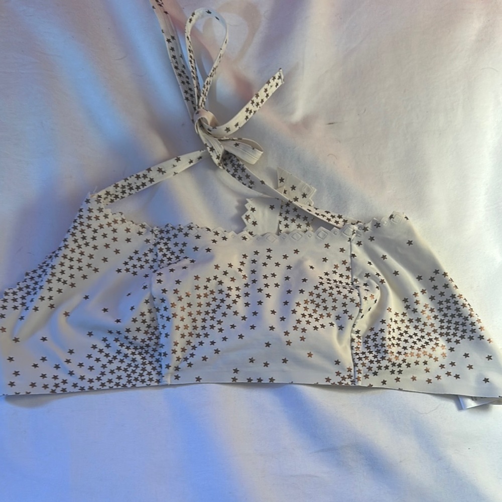 Anthropologie Pilyq bikini top size large